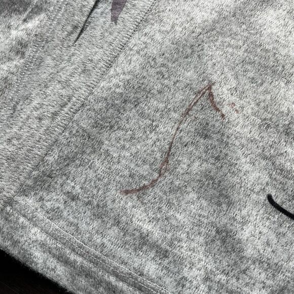 Et’Lois Open Cardigan Women 3/4 Sleeve Watercolor Abstract Wearable Art Tunic L - Picture 11 of 11